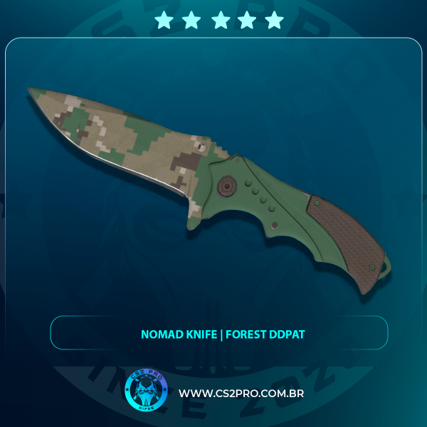 #1706 ★ Nomad Knife | Forest DDPAT
